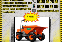 Location outil Dumper Thermique près de Schweighouse-sur-Moder