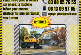 Location outil Mini pelle près de Schweighouse-sur-Moder