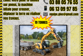 Location outil Mini pelle près de Schweighouse-sur-Moder