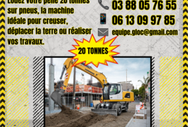 Location outil Mini pelle près de Schweighouse-sur-Moder