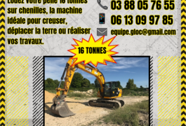 Location outil Mini pelle près de Schweighouse-sur-Moder