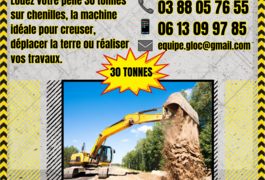 Location outil Mini pelle près de Schweighouse-sur-Moder