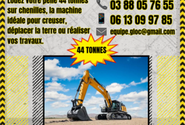 Location outil Mini pelle près de Schweighouse-sur-Moder