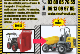 Location outil Dumper Thermique près de Schweighouse-sur-Moder