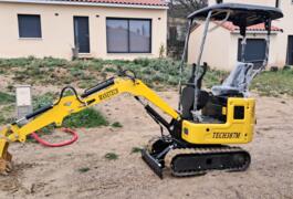 Location outil Mini pelle près de Paulhan