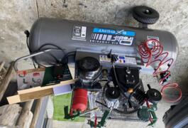 Location outil Location compresseur 200l neuf 2 pistons et 2 sortie près de Mions