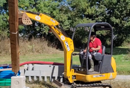 Location outil Mini pelle avec livraison près de Pornic