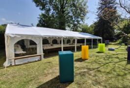 Location outil Grand chapiteau 7mx15m près de La Vraie-Croix