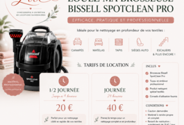 Location outil Shampouineuse Bissell près de Pontorson