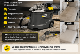 Location outil Shampouineuse Karcher près de Bourg-lès-Valence