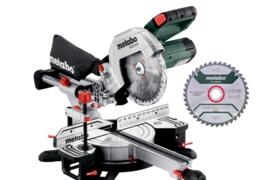 Location outil Scie à onglet radiale kgs 216 m + 2ème lame carbure metabo, 216 mm, 1500 w Metabo près de Rennes
