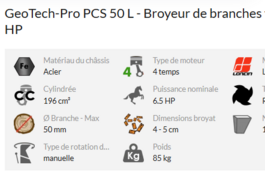 Location outil Broyeur de végetaux Thermique près de Puyréaux