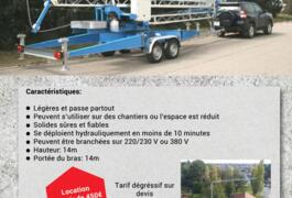 Location outil Grue près de Courtavon