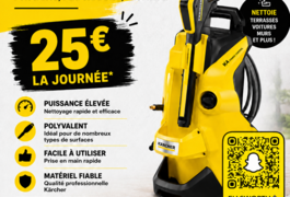 Location outil Nettoyeur haute pression Karcher près de La Courneuve