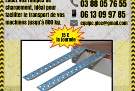 Location outil Rampe près de Schweighouse-sur-Moder
