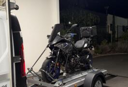 Location outil Remorque porte moto Moins de 750kg près de Saint-Selve