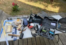 Location outil Kit complet d'outillage de pose de parquet stratifié / collé Bosch pro près de Albi