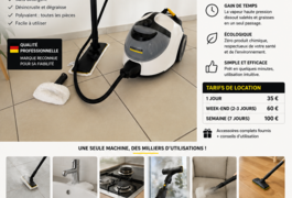 Location outil Nettoyeur vapeur Électrique Karcher près de Beauvallon