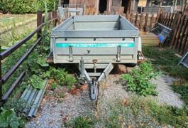 Location outil Location remorque bagagère double essieu — 750kg près de Saint-Fortunat-sur-Eyrieux