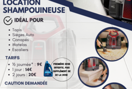Location outil Shampouineuse Bissell près de Marseille