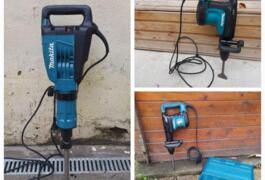 Location outil Marteau piqueur & burineur 40joules,  19joules et 9joules Makita près de Lille