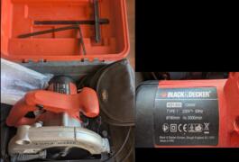 Location outil Scie circulaire Électrique Black et decker près de Tourbes