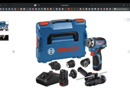 Location outil Visseuse bosch gsr 12v-15 fc avec mandrin de perçage béton Bosch près de Boofzheim