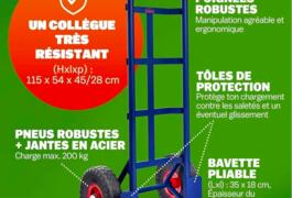 Location outil Diable Pliant près de Lille