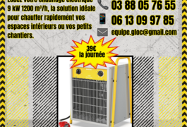 Location outil Chauffage Électrique près de Schweighouse-sur-Moder