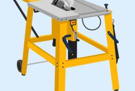 Location Scie circulaire sur table