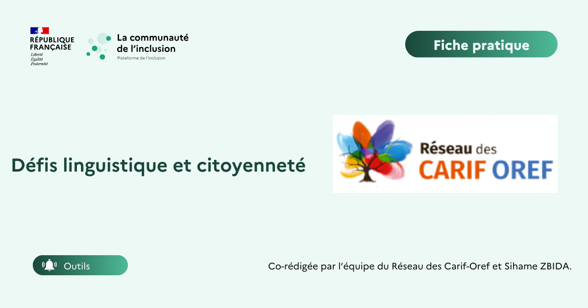 🧑‍🎓Favoriser l'accès à la formation linguistique pour une intégration socioprofessionnelle