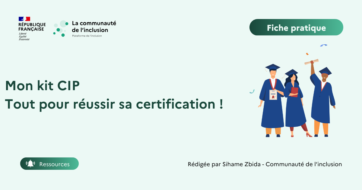 👨‍🎓👩‍🎓Mon kit CIP : Tout pour réussir sa certification !