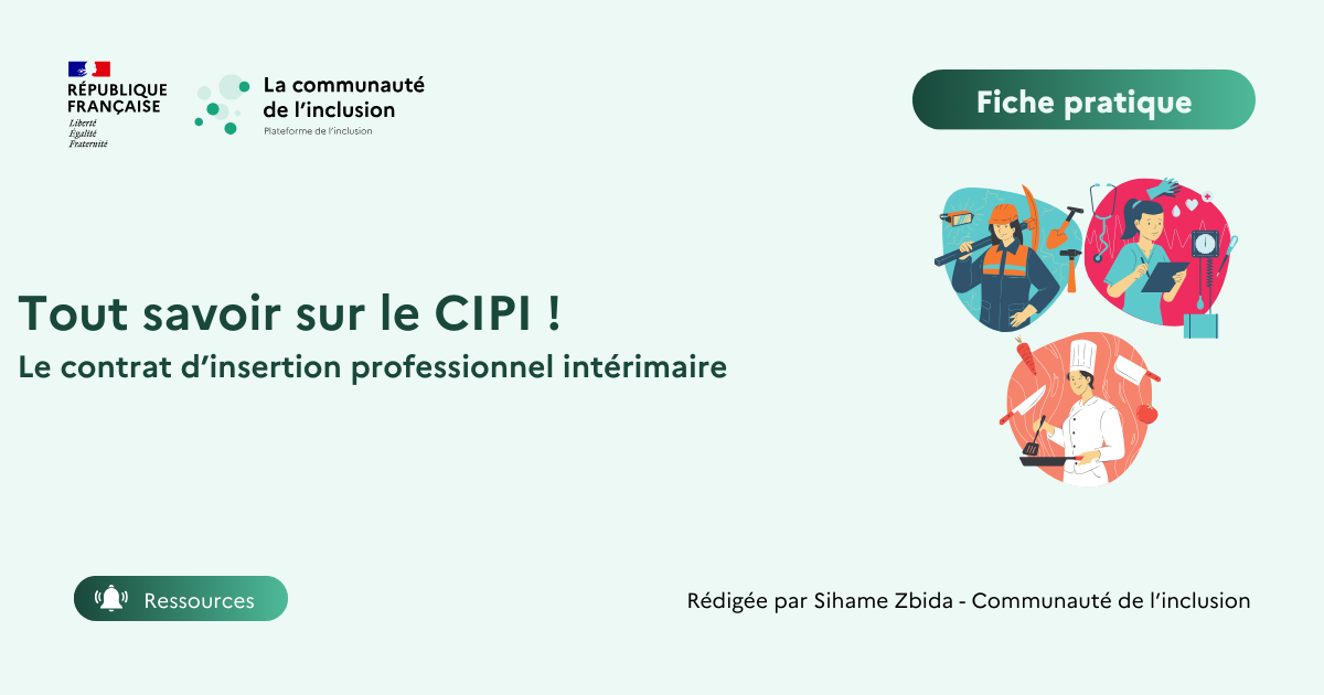📜 Le contrat d’insertion professionnelle intérimaire.