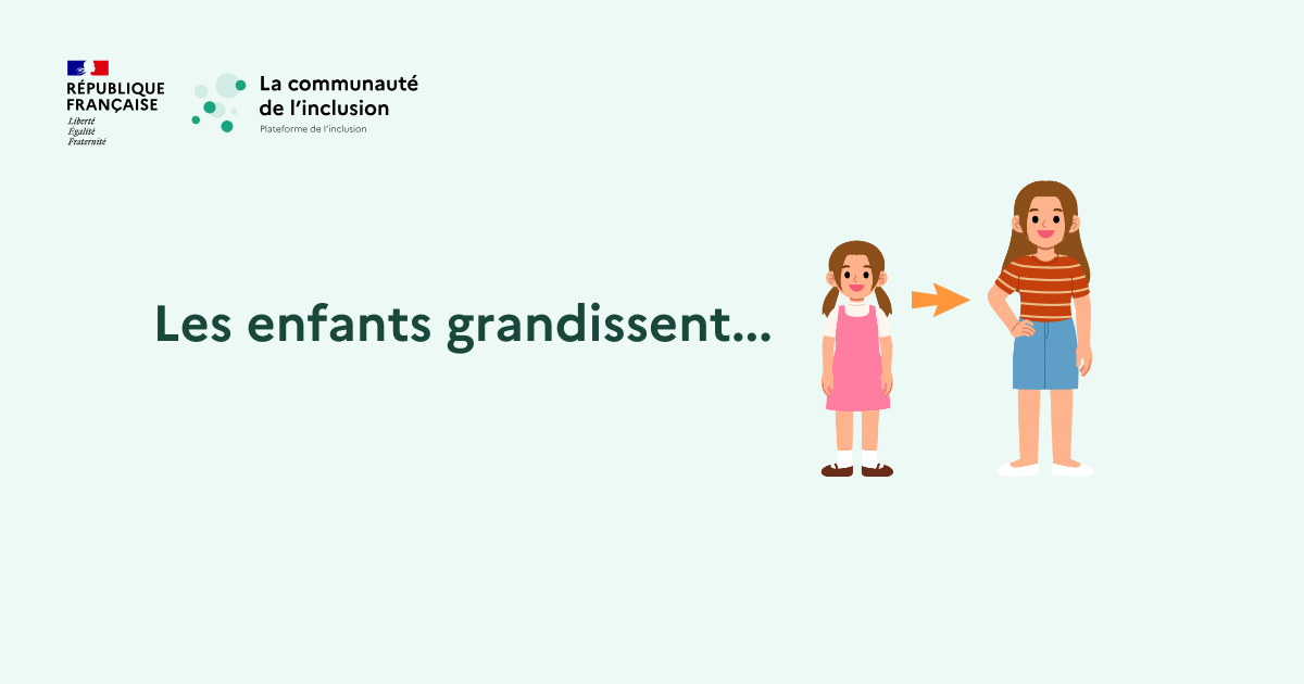 Les enfants grandissent... (régime général)