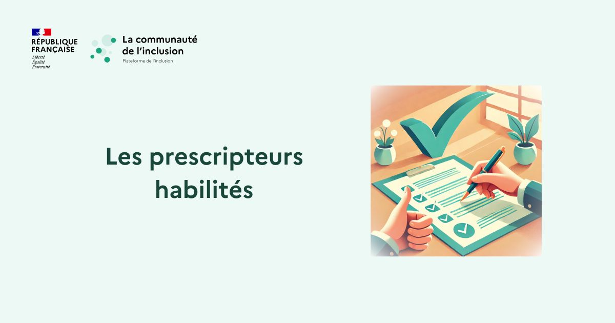 Les prescripteurs habilités