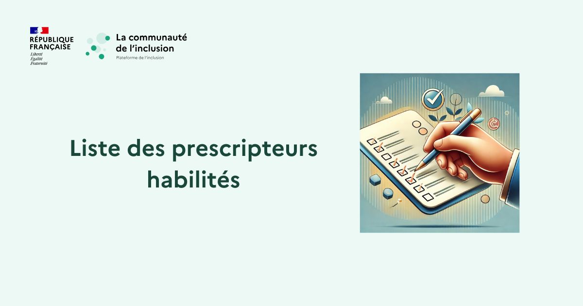 Liste des prescripteurs habilités