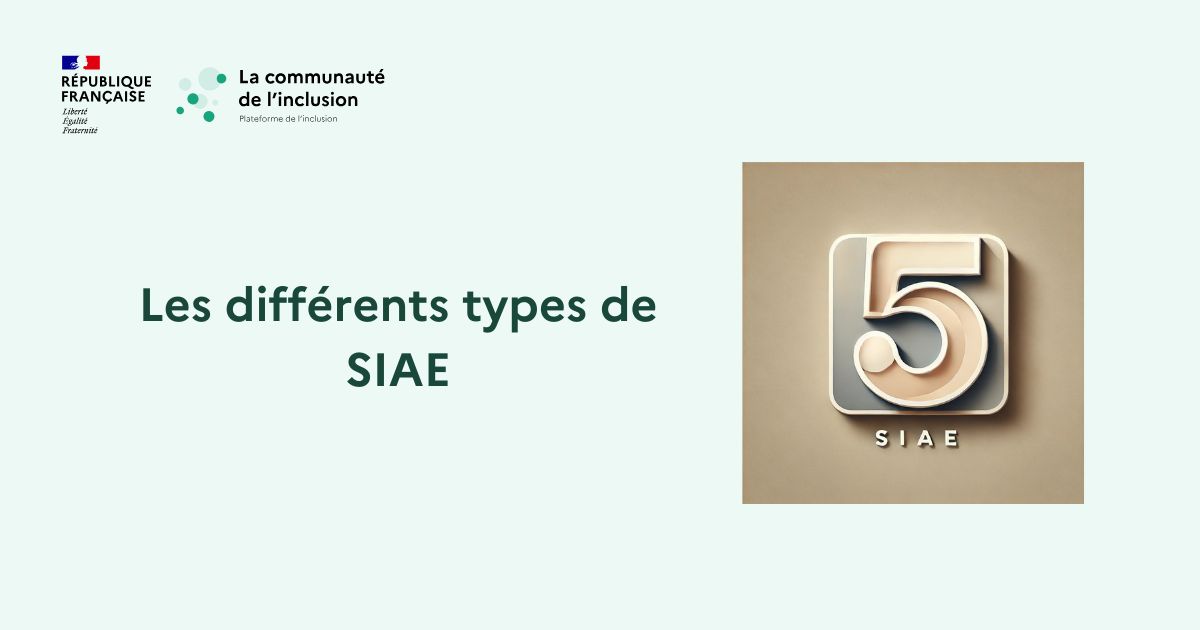 Les différents types de SIAE