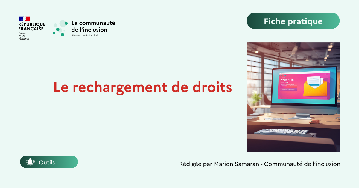 💶 Le rechargement de droits à l'allocation d'Aide au Retour à l'Emploi