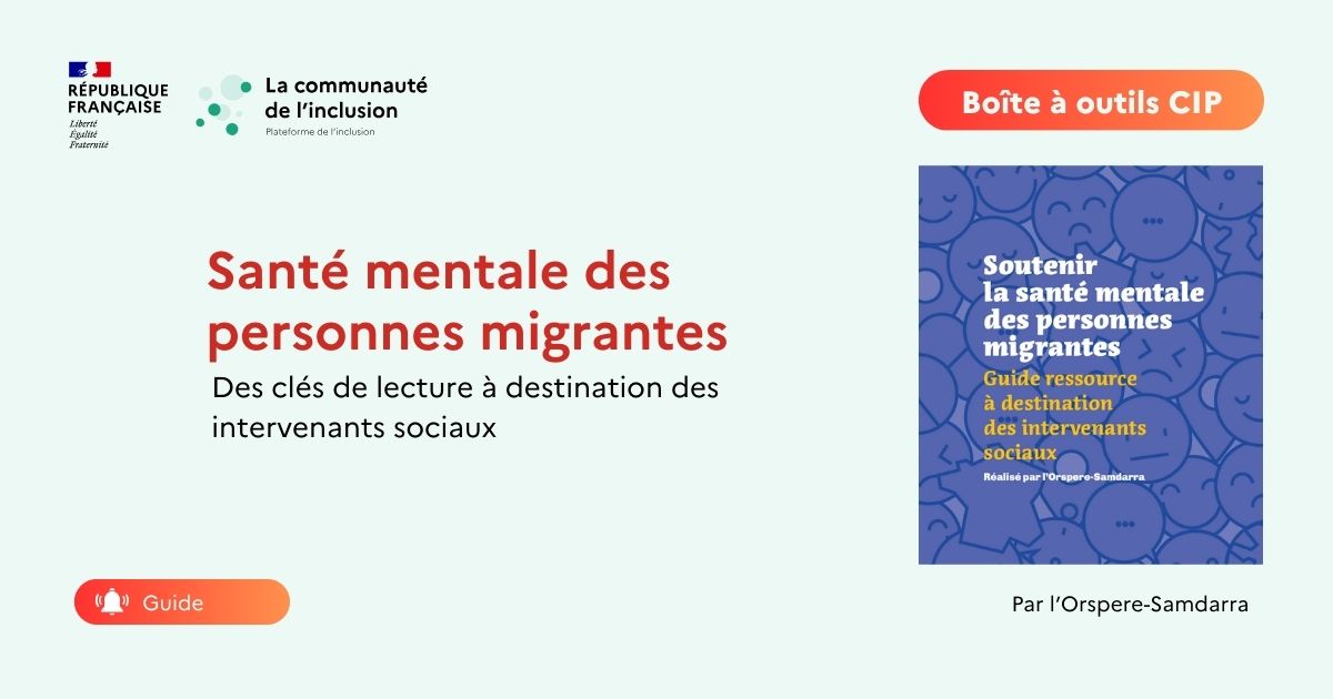 Soutenir la santé mentale des personnes migrantes