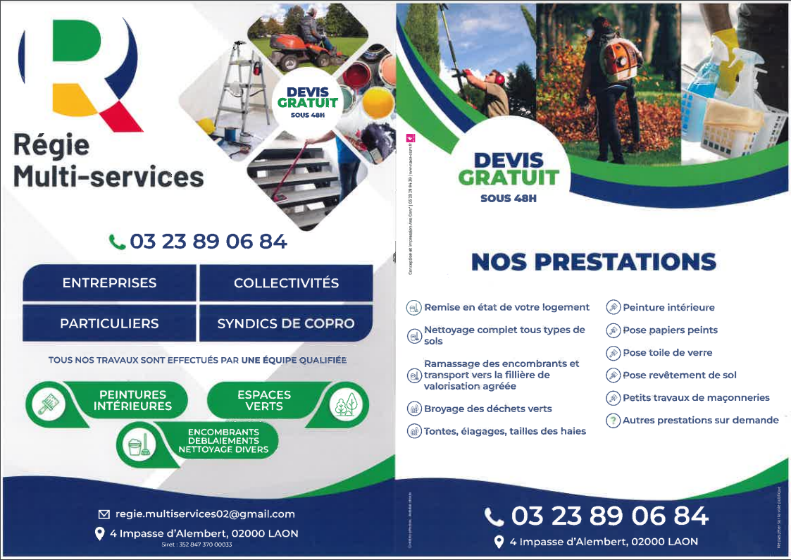 TRAVAUX EN PEINTURE