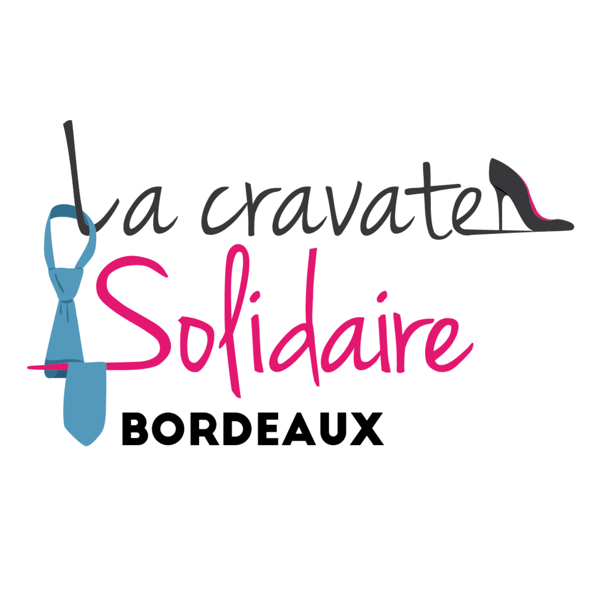 Cravate Solidaire Bordeaux