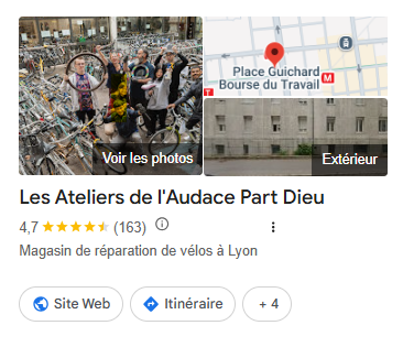 Avis Google de nos clients