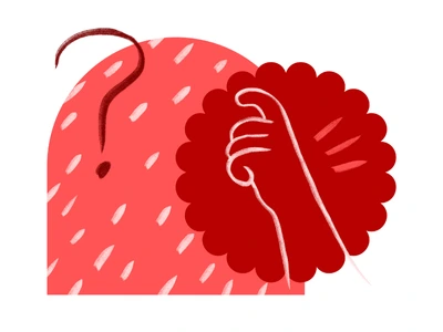 Illustration représentant une question