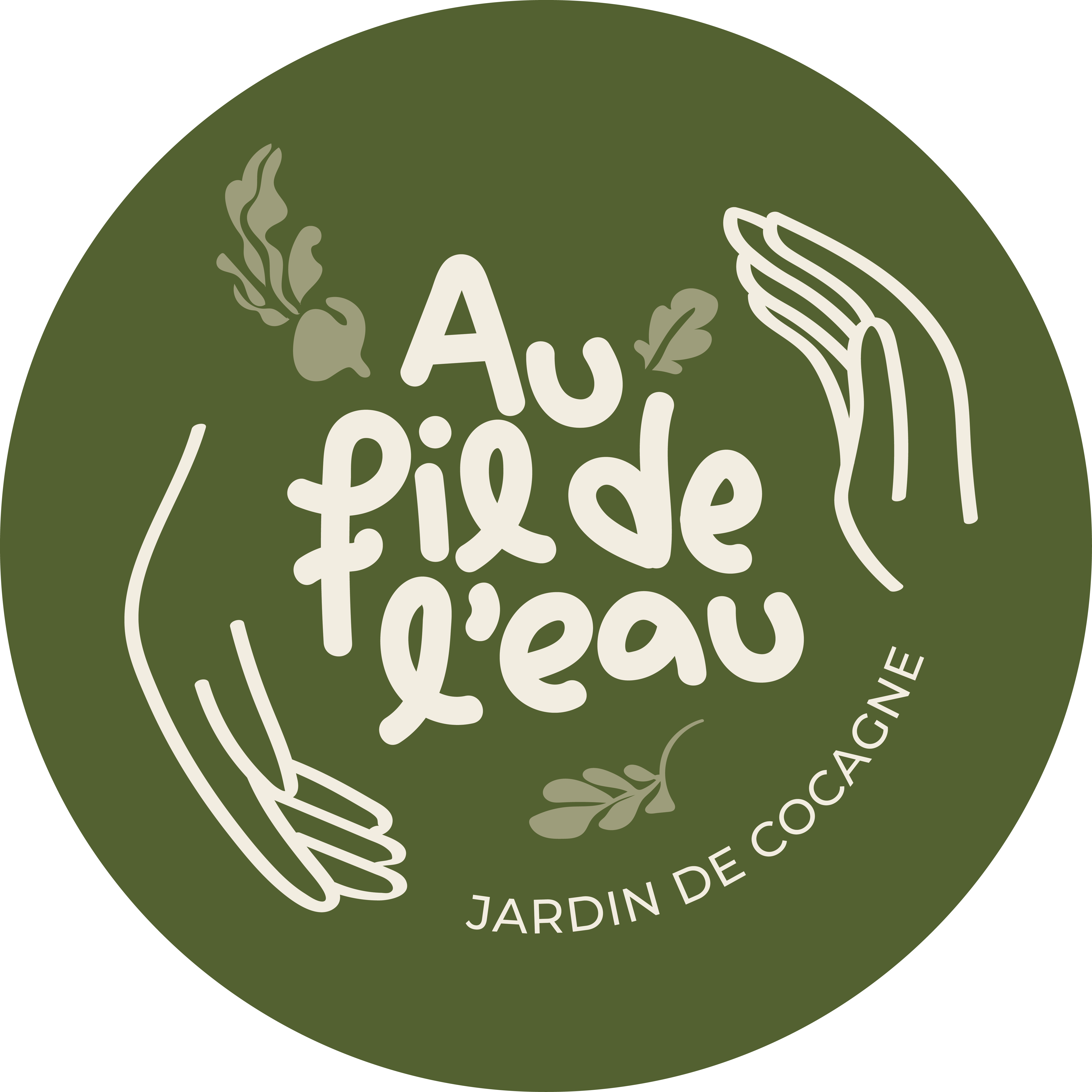 Logo de la structure ASSOC AU FIL DE L EAU JARDIN DE COCAGNE
