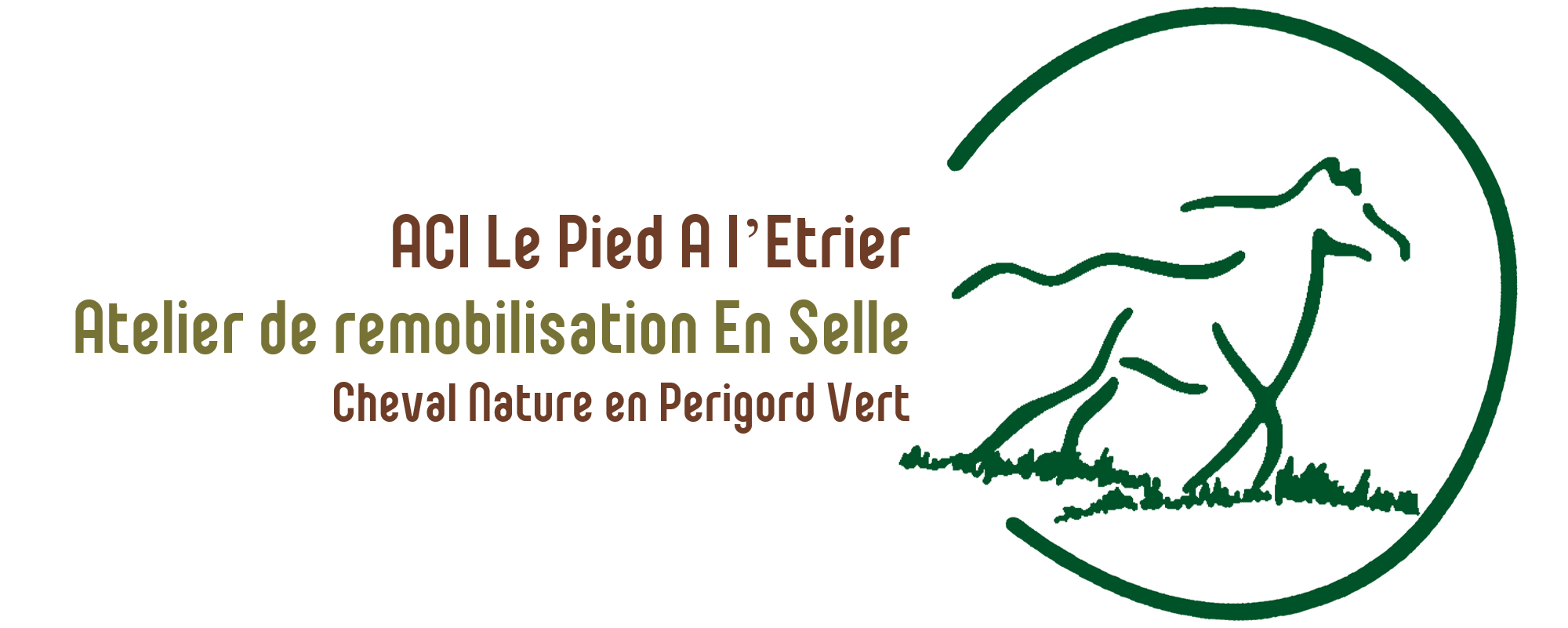 Logo de la structure ASSOC CHEVAL NATURE EN PERIGORD VERT CNPV