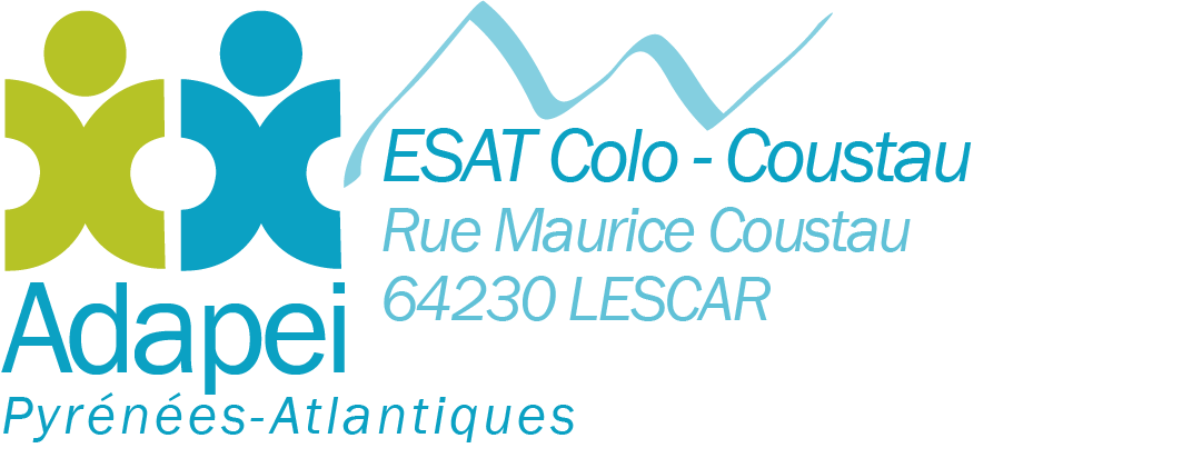 Logo de la structure ESAT COLO- COUSTAU ADAPEI 64