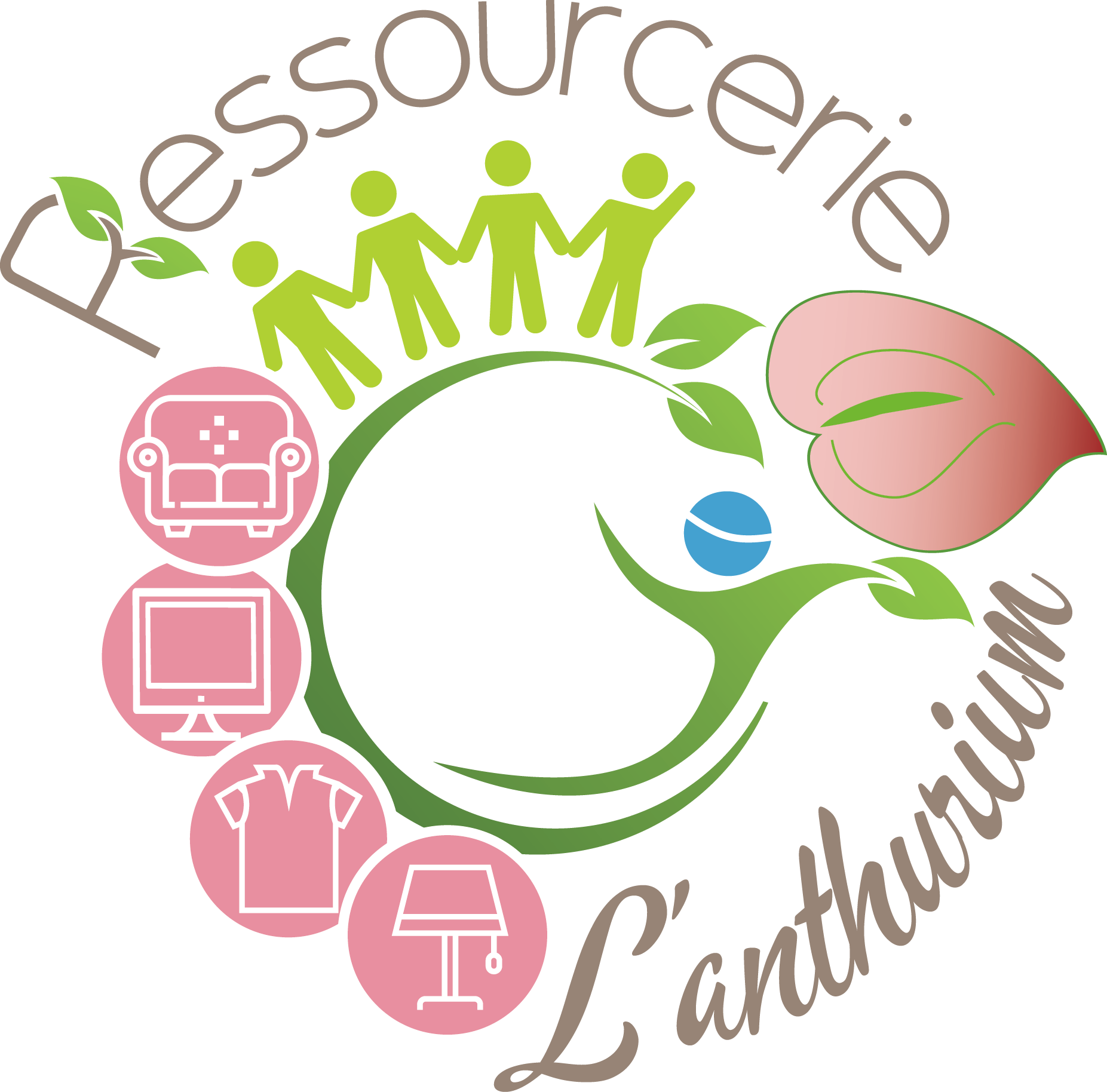 Logo de la structure RESSOURCERIE L'ANTHURIUM