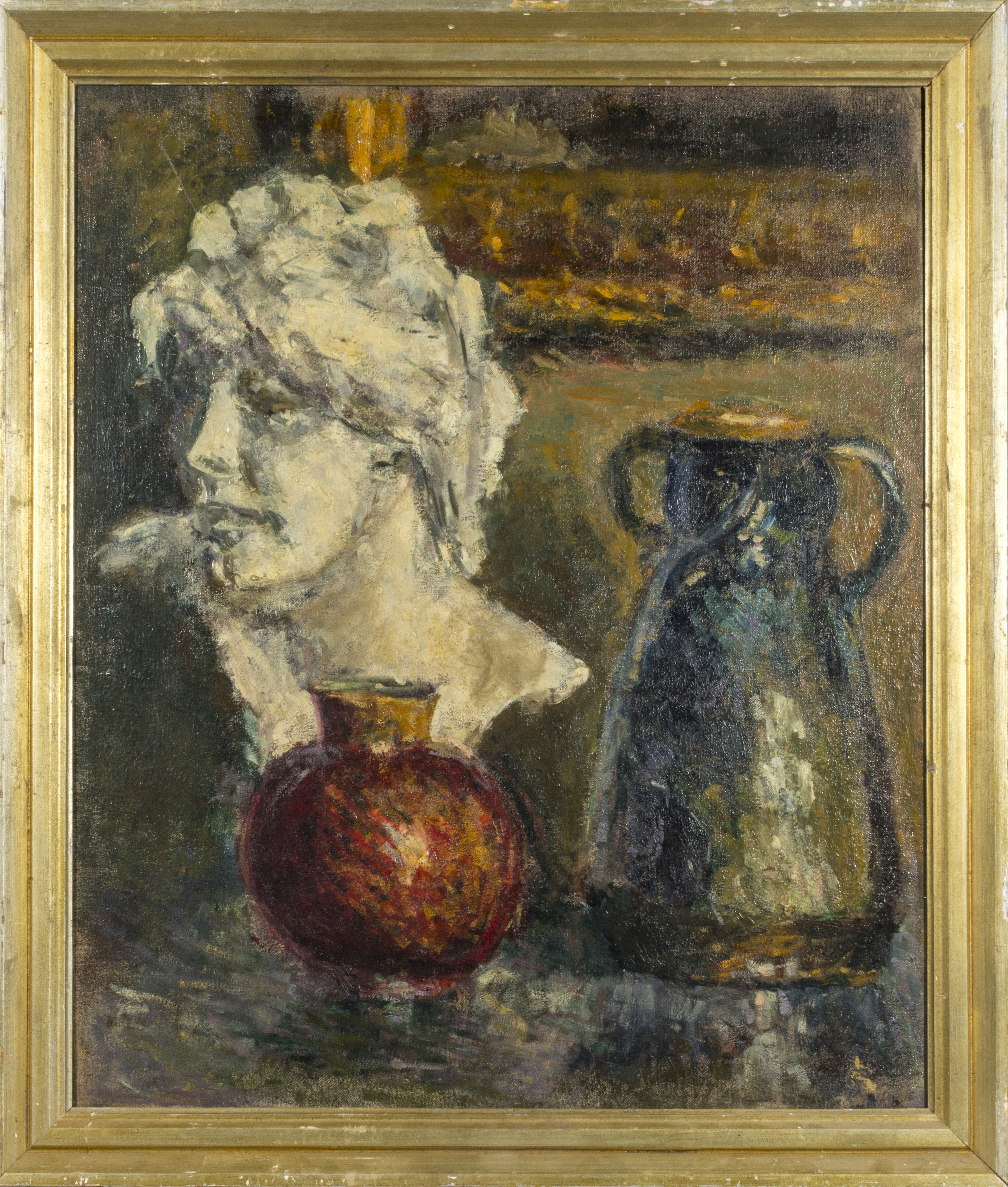 &nbsp; Camille Roche&nbsp;(1894-1948), Nature morte au buste, 1905&nbsp;&nbsp;