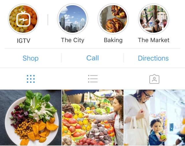 instagram profil b2b