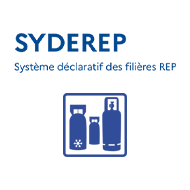 logo SYDEREP fluides frigorigenes qualification ADEME